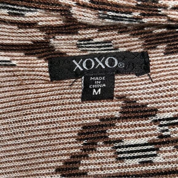 XoXo Animal Print Waterfall Cardigan(Size Medium) - Picture 4 of 5